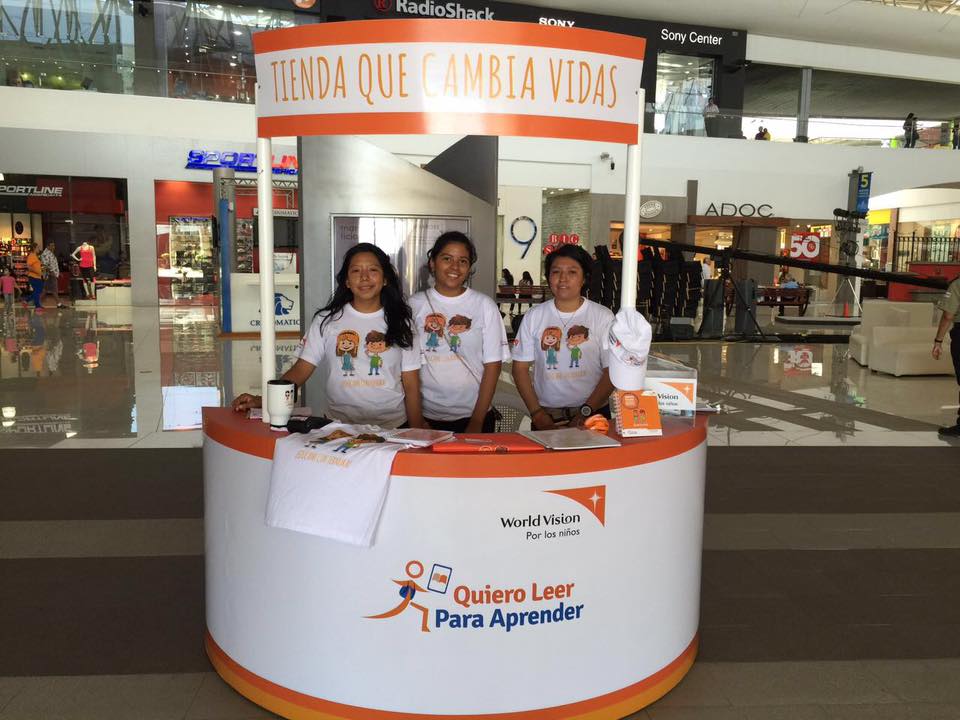 World Vision lanza la activación  “Tienda que cambia Vidas”