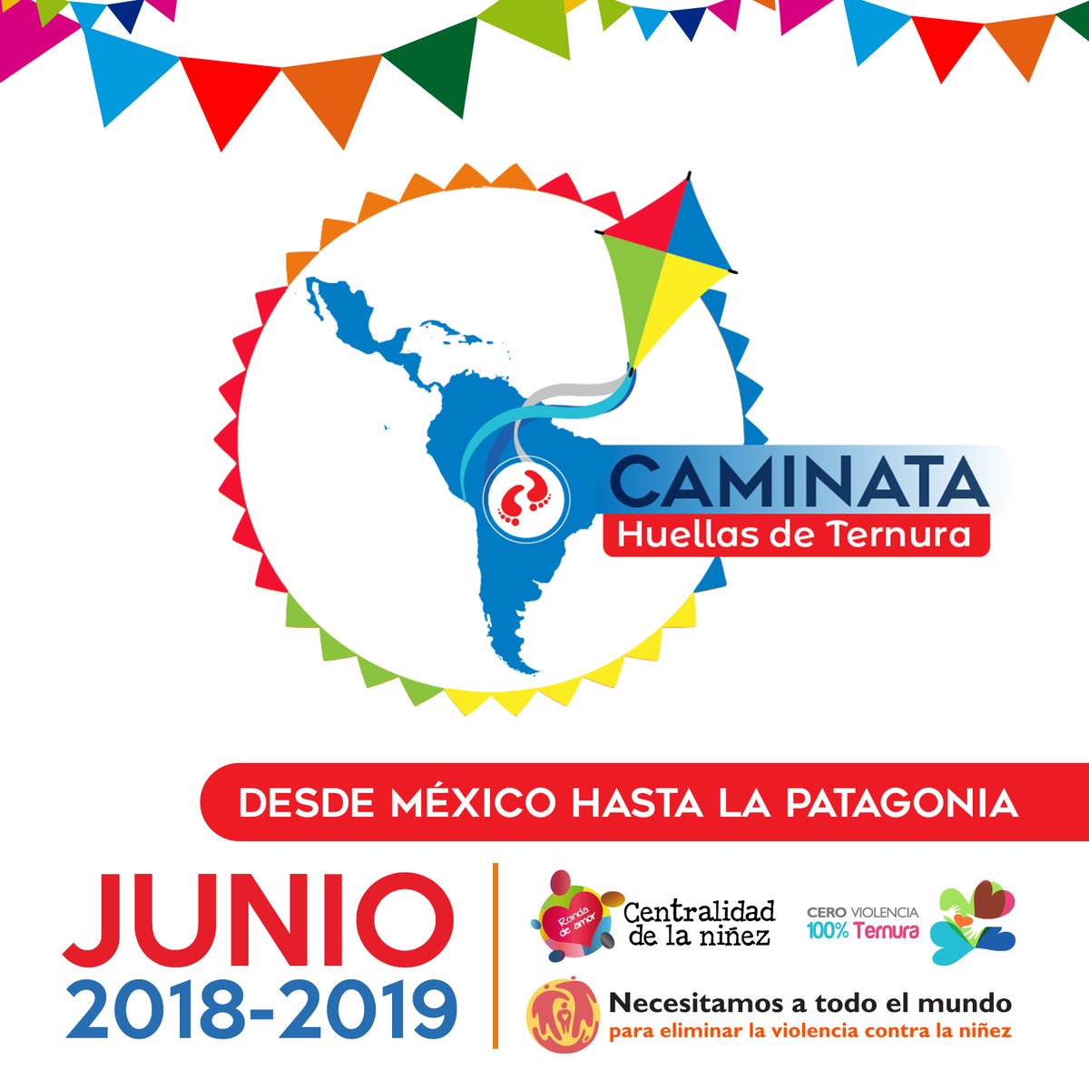 Inicia la cuenta regresiva de la caminata continental Huellas de Ternura