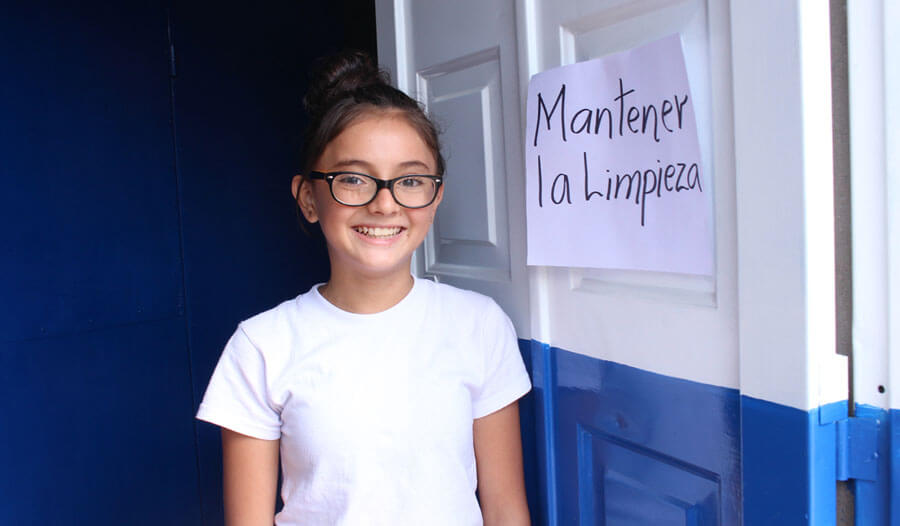 “Antes no me gustaba ir a los baños de la escuela”