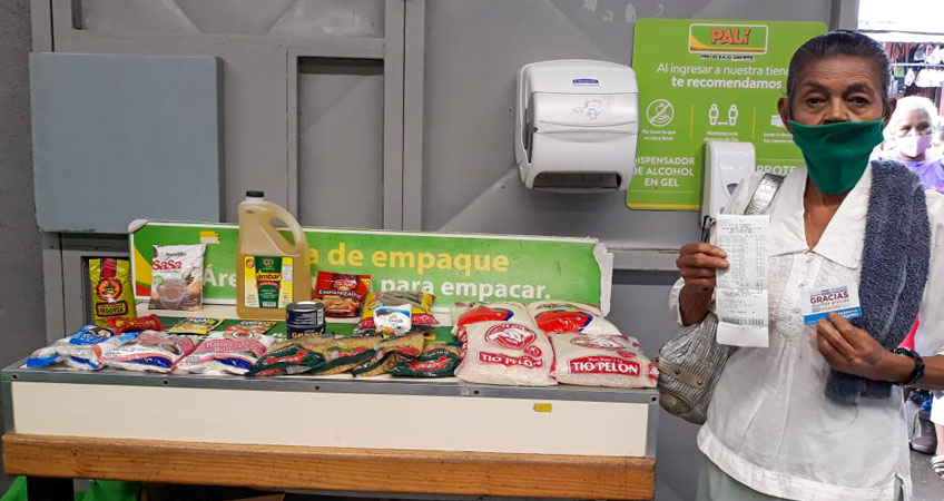World Vision Nicaragua entrega cupones alimenticios a familias afectadas por el COVID-19