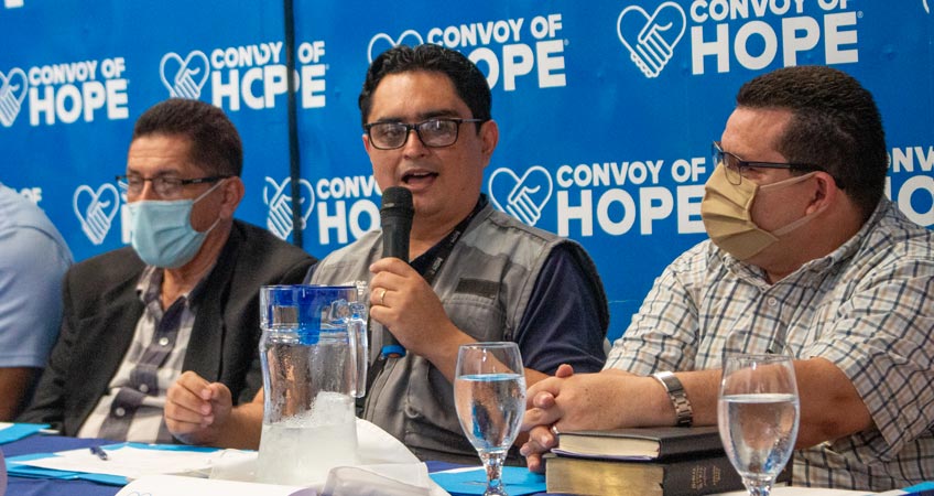 Osmani Altamirano Palacios, Director Nacional de Convoy of Hope Nicaragua