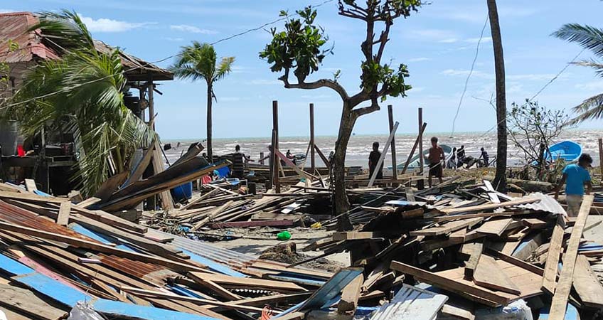 Impacto del Huracán Eta en Nicaragua.