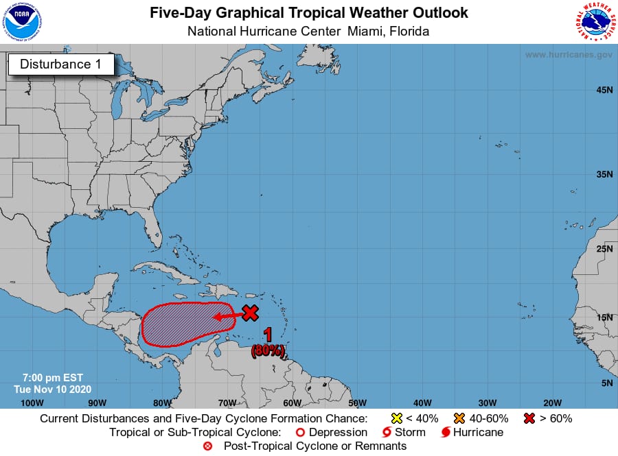 La nueva tormenta que amenaza Centroamérica.