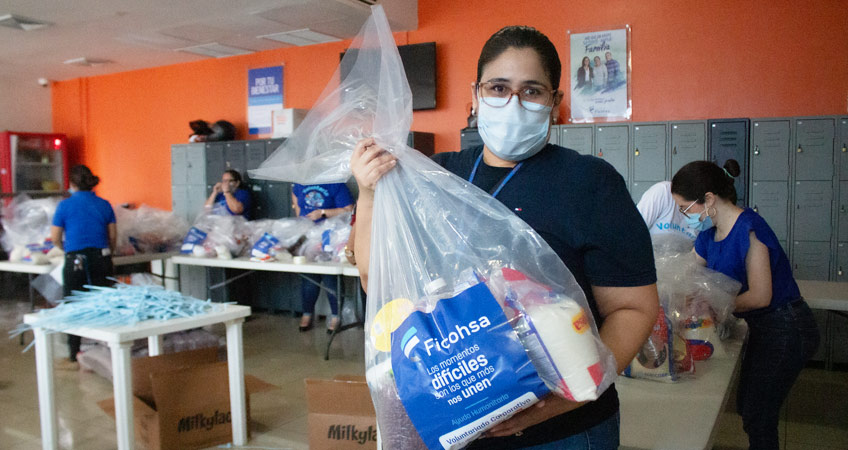 Voluntariado corporativo de Ficohsa.