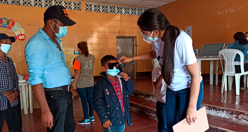 Jornada oftalmológica alcanza a más de 840 niñas y niños patrocinados