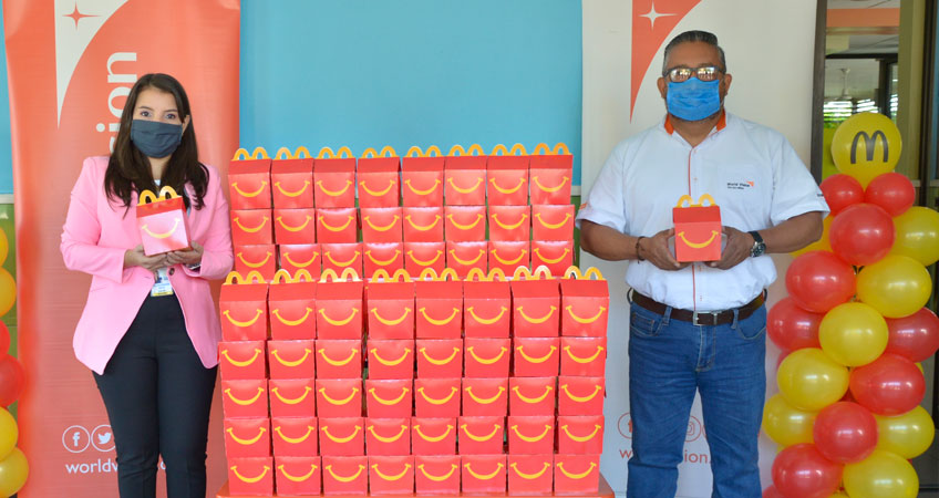 Una feliz sorpresa para 200 niñas y niños en estado de vulnerabilidad