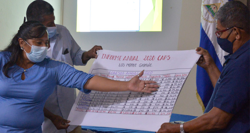 Comités de Agua Potable y Saneamiento de Nandaime refuerzan conocimientos técnicos y administrativos