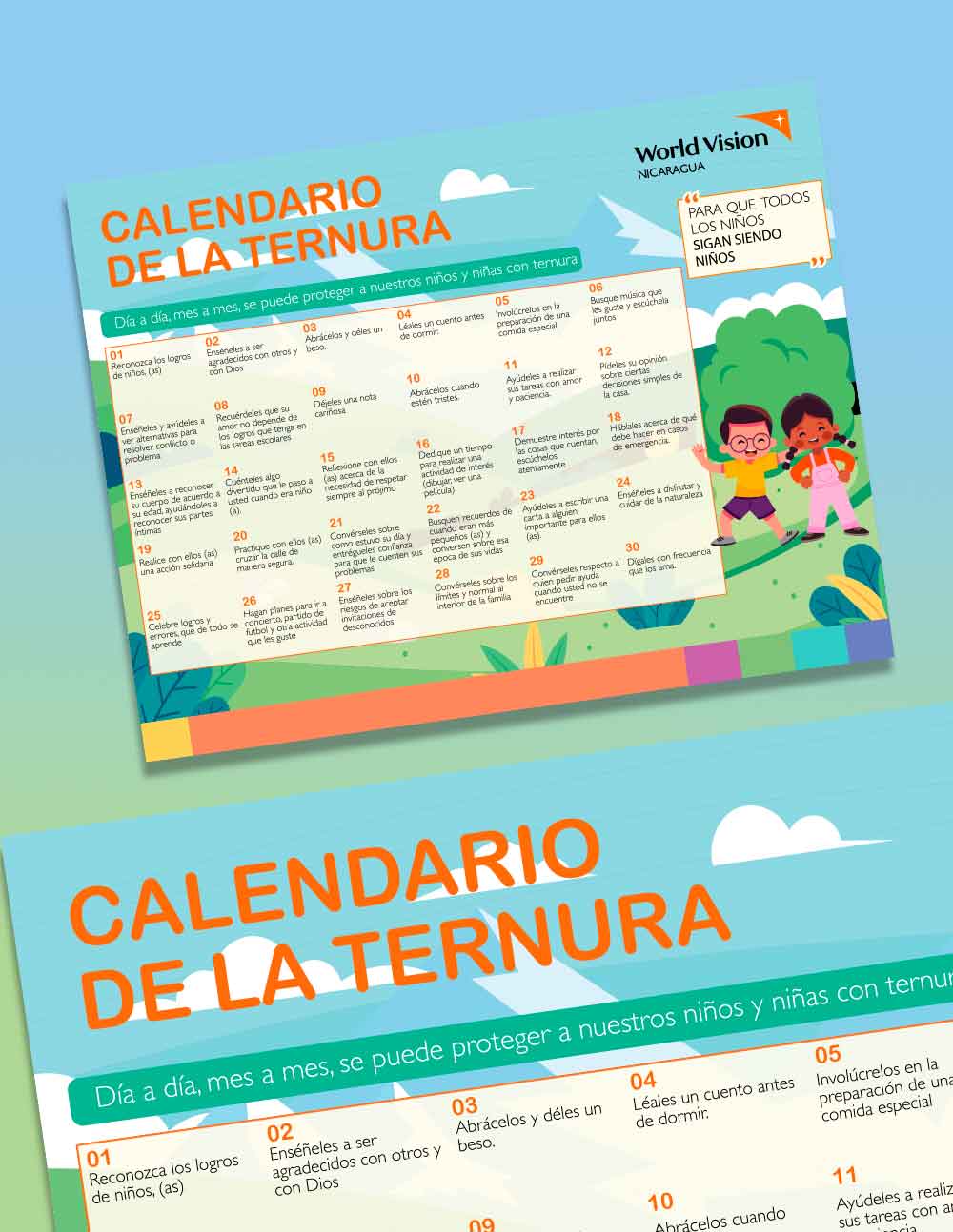 Calendario de la ternura