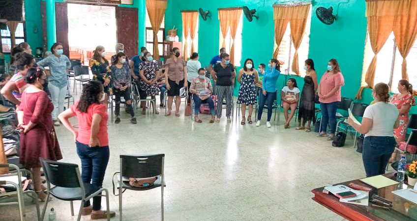 Jornada de capacitación a Iglesia Bautista de Nicaragua.